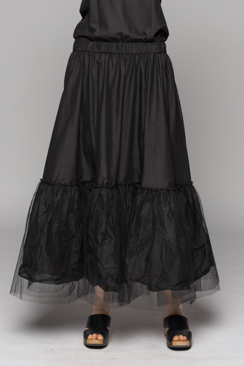 Sorrel Tulle Skirt Blk