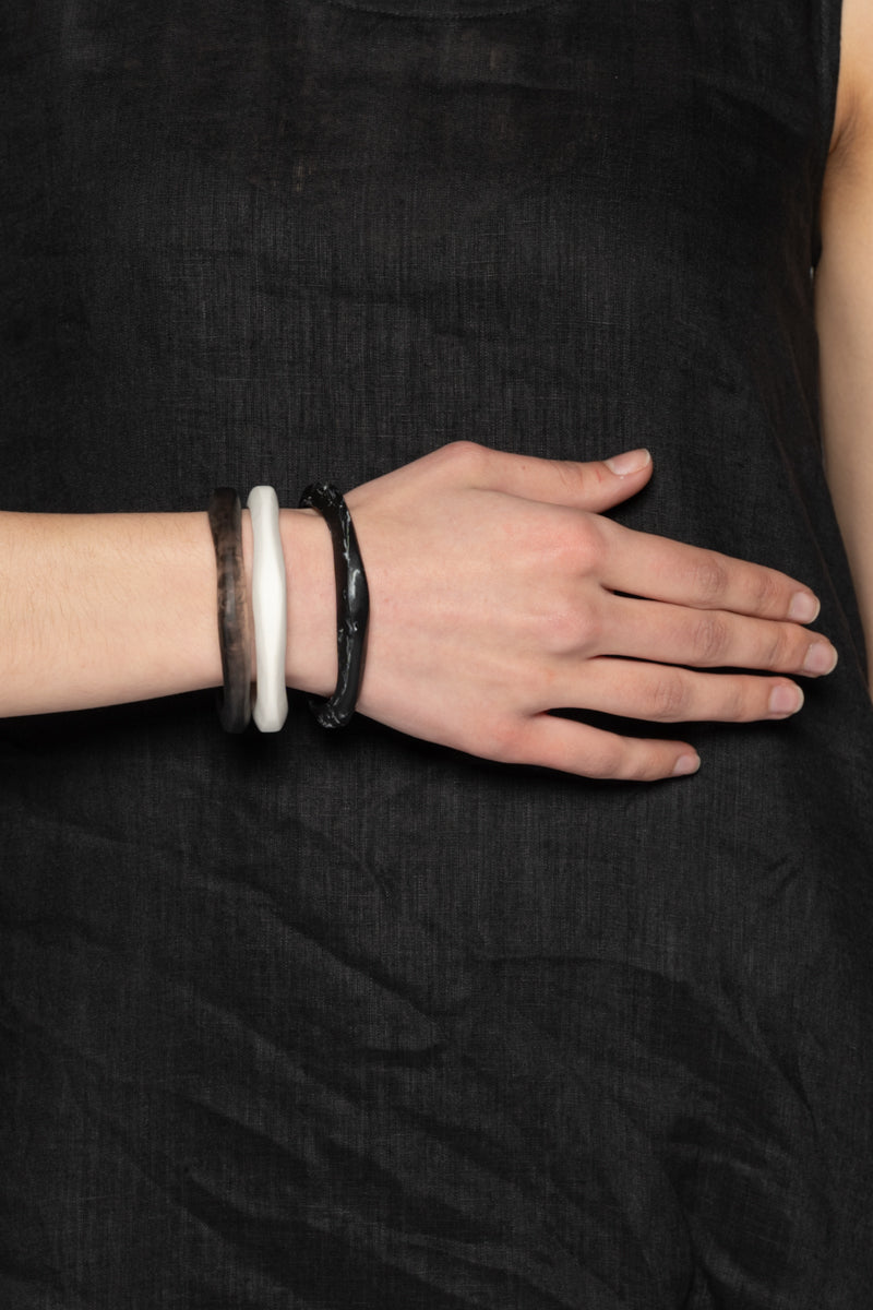 Haiku Triple Bangle BW