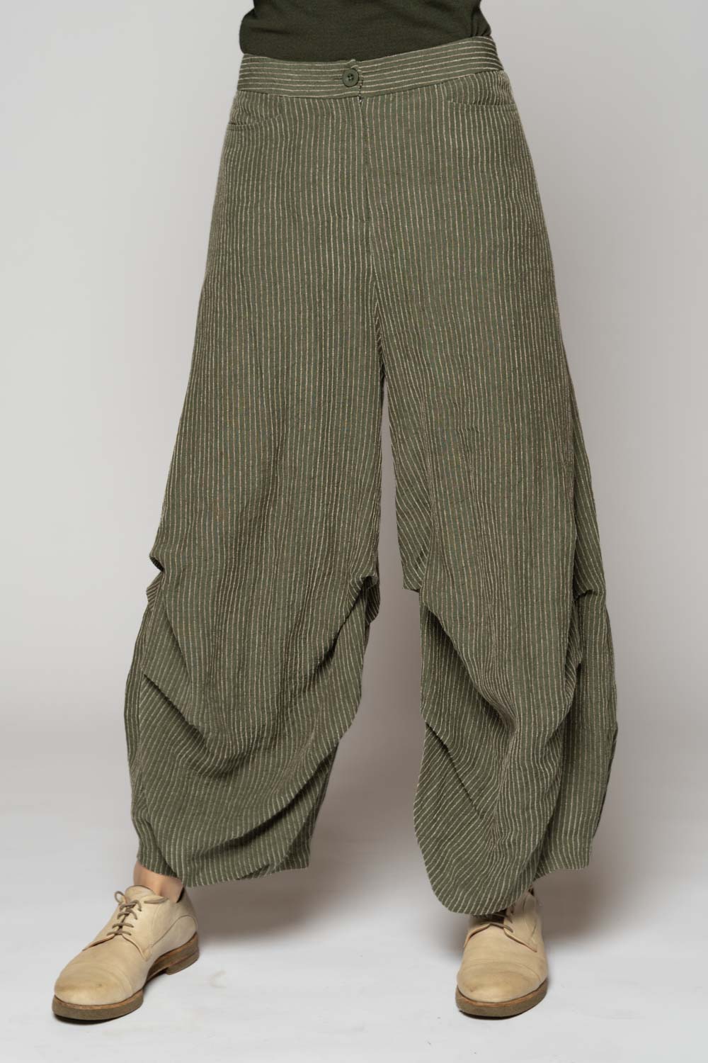 Ember Tuck Pants Moss