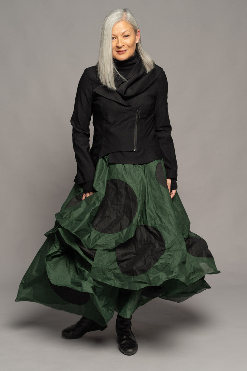 Tentou Dot Skirt Pine