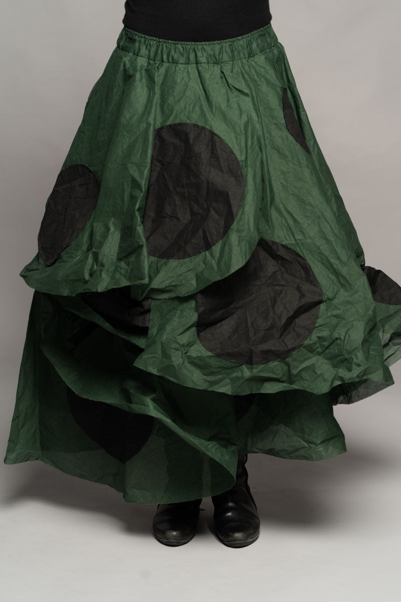 Tentou Dot Skirt Pine