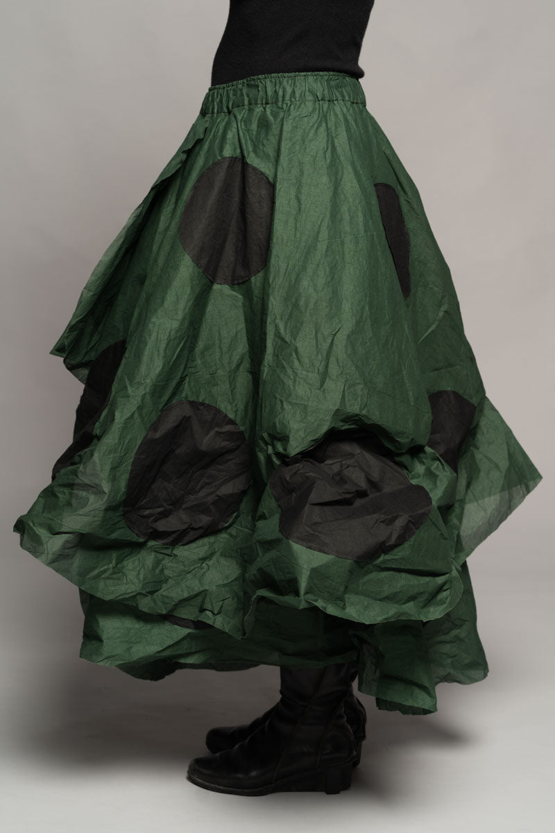Tentou Dot Skirt Pine