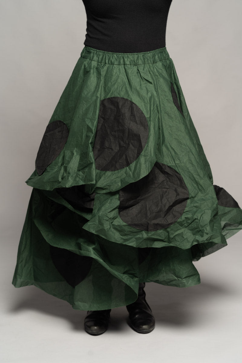 Tentou Dot Skirt Pine