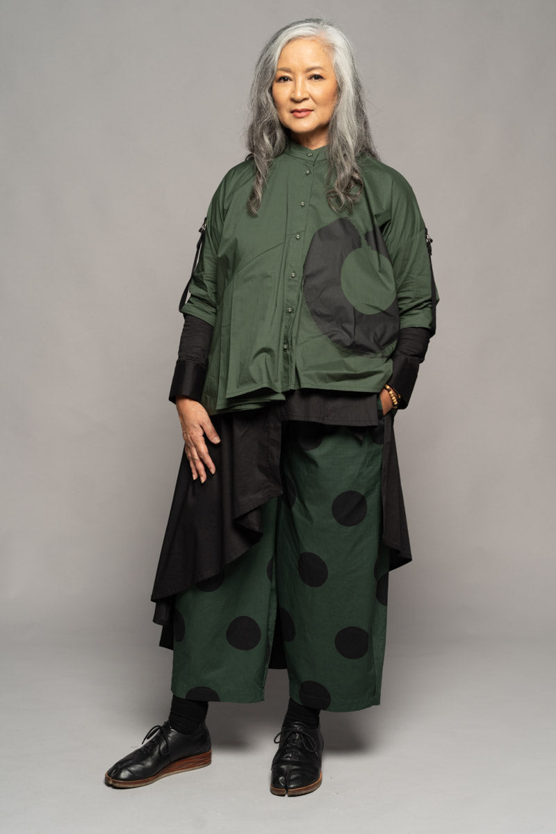 Mizu Gather Pants P/B