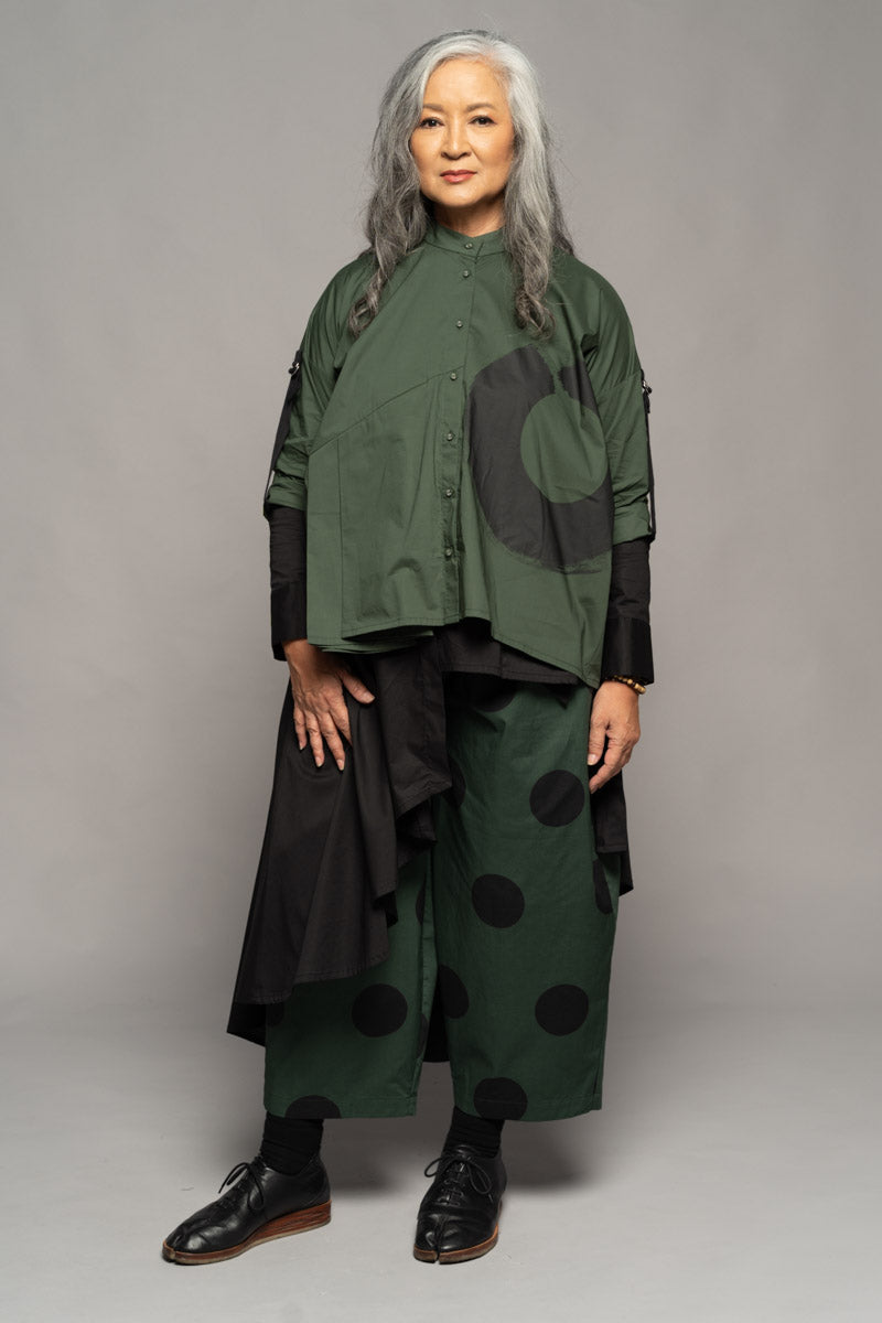 Mizu Gather Pants P/B