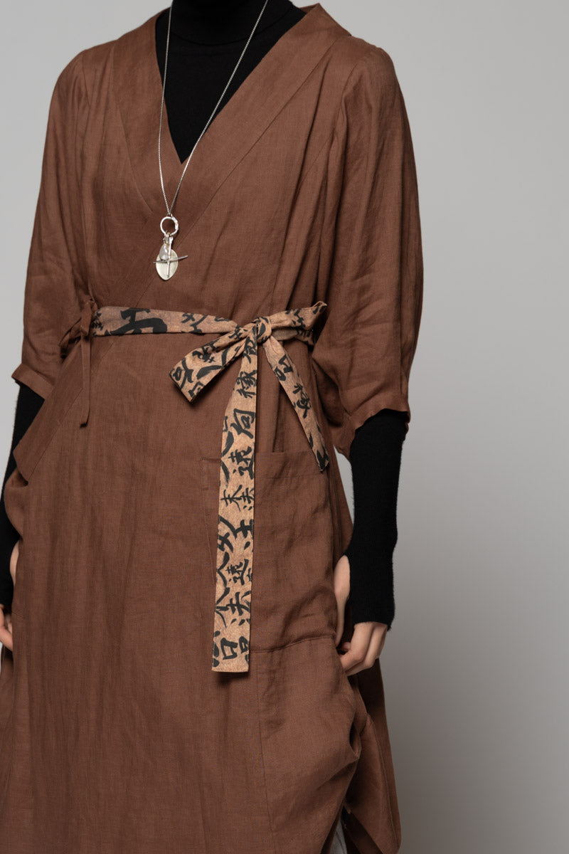 Kupa Wrap Dress Moss