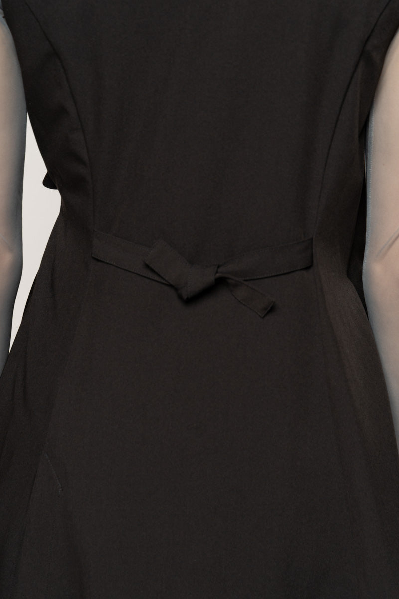 Kusa Long Vest Blk