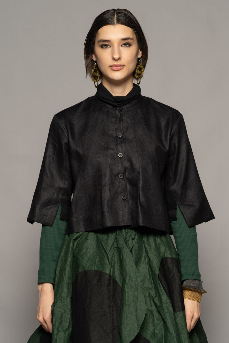 Mori Short Jacket Blk