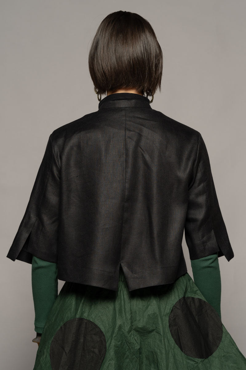 Mori Short Jacket Blk
