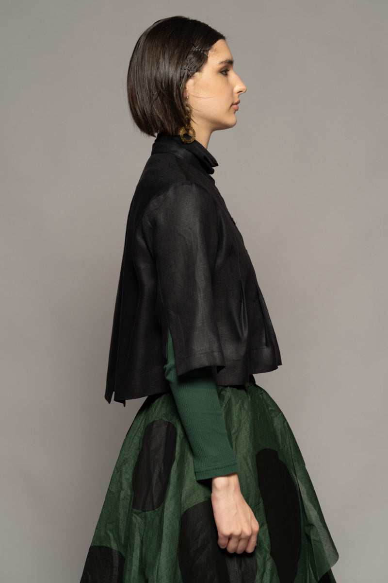 Mori Short Jacket Blk