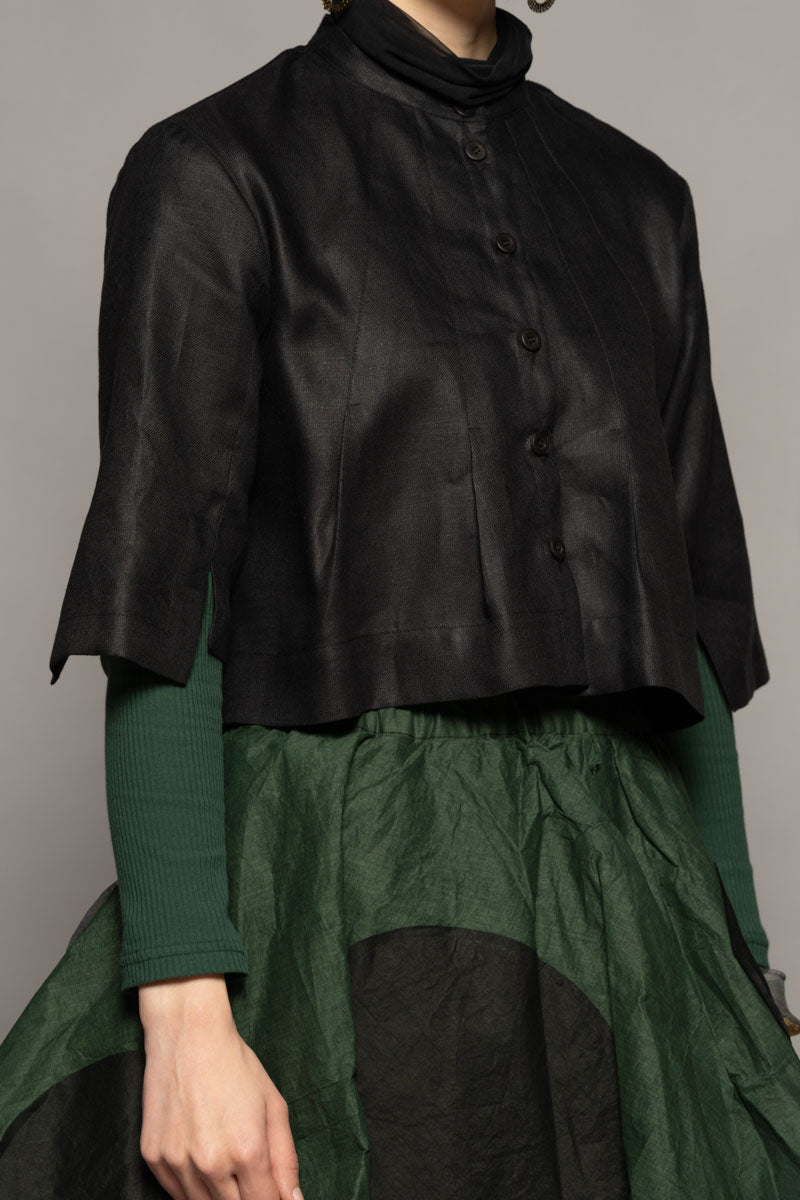 Mori Short Jacket Blk