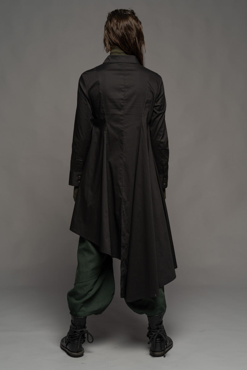 Gozen Long Shirt Blk