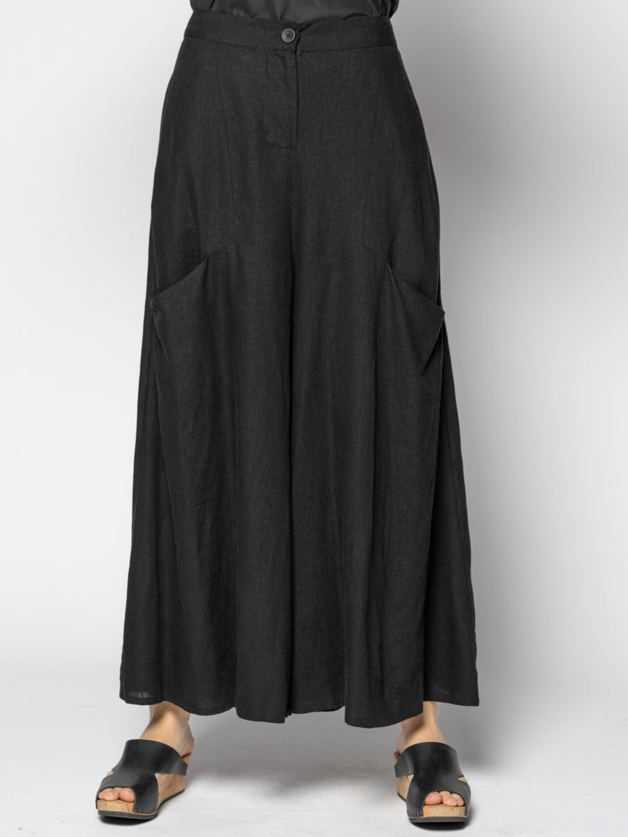 Kaya Wide Pants Blk