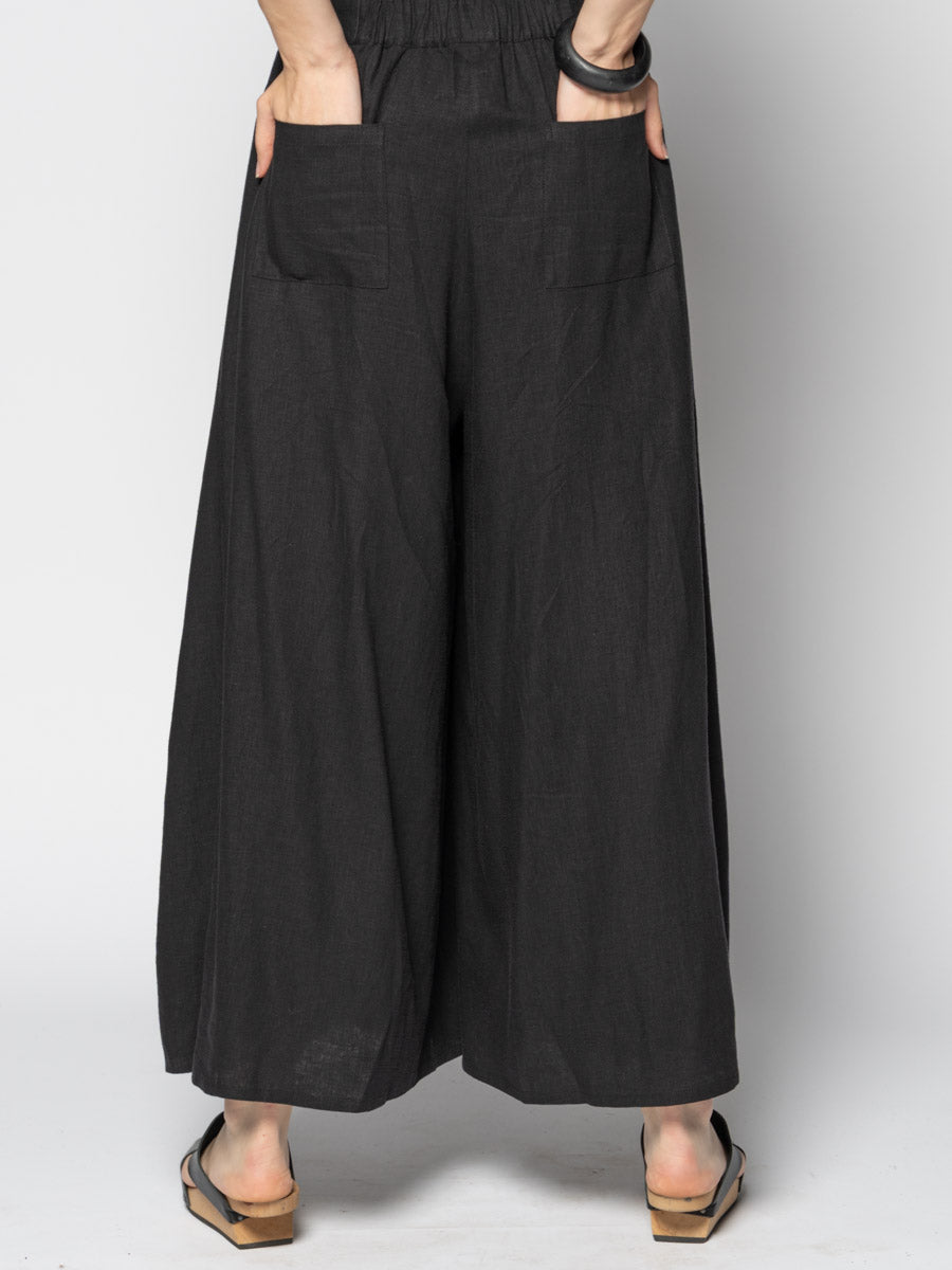 Kaya Wide Pants Blk