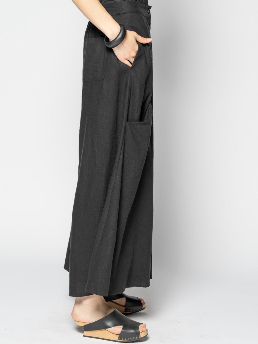 Kaya Wide Pants Blk