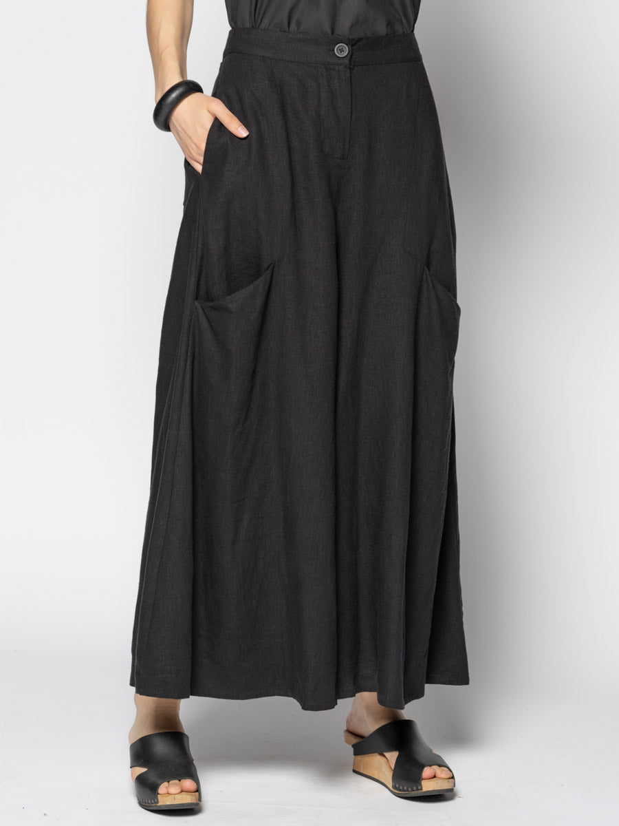 Kaya Wide Pants Blk