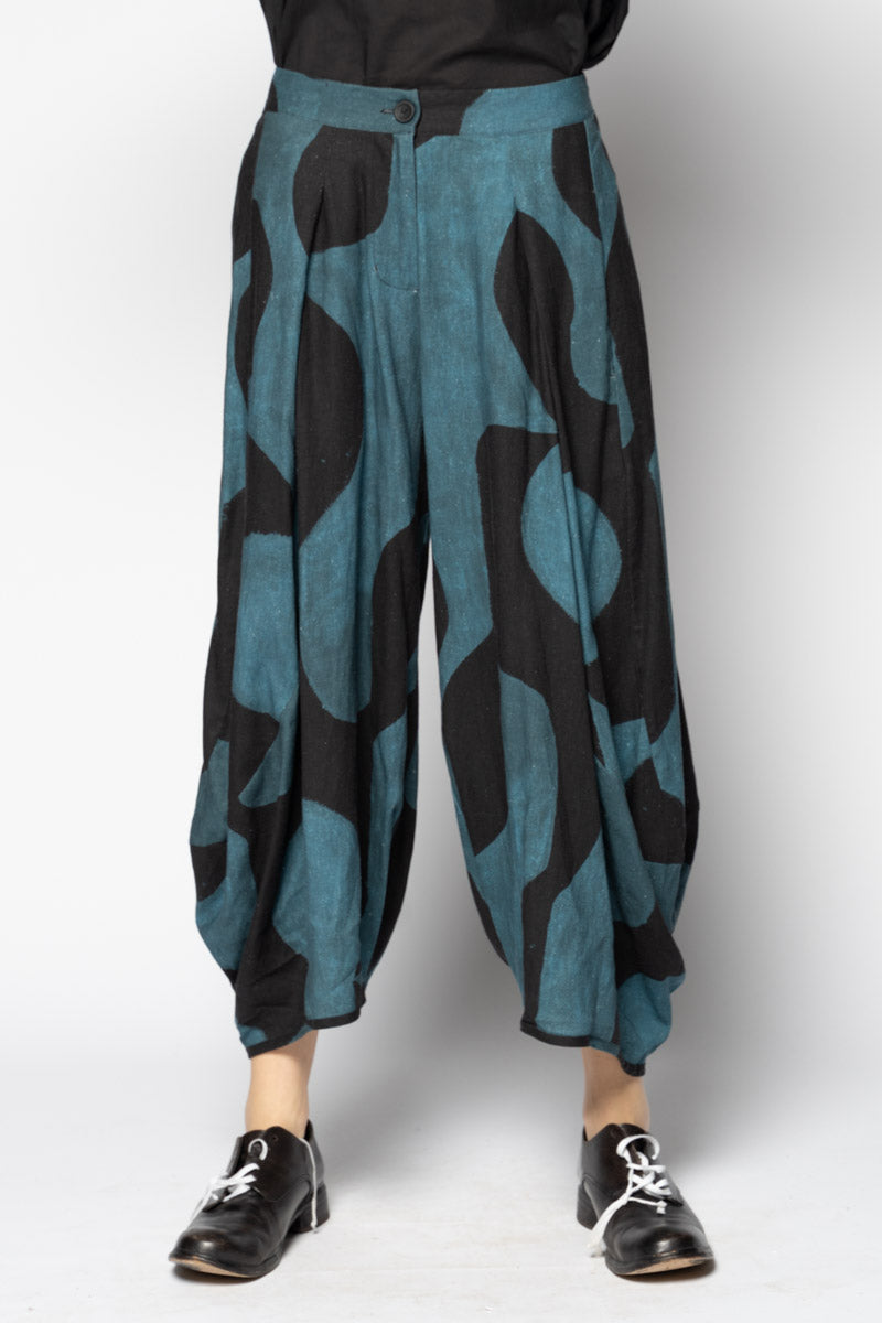 Kakure Tie Pants Ocn