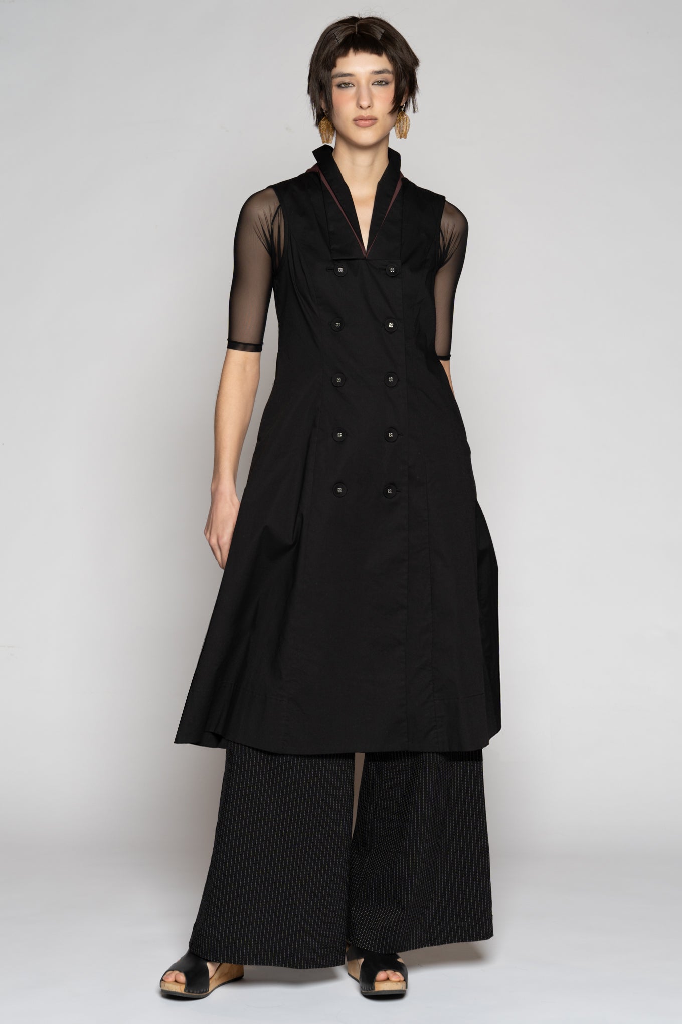 Overtone Dress Blk