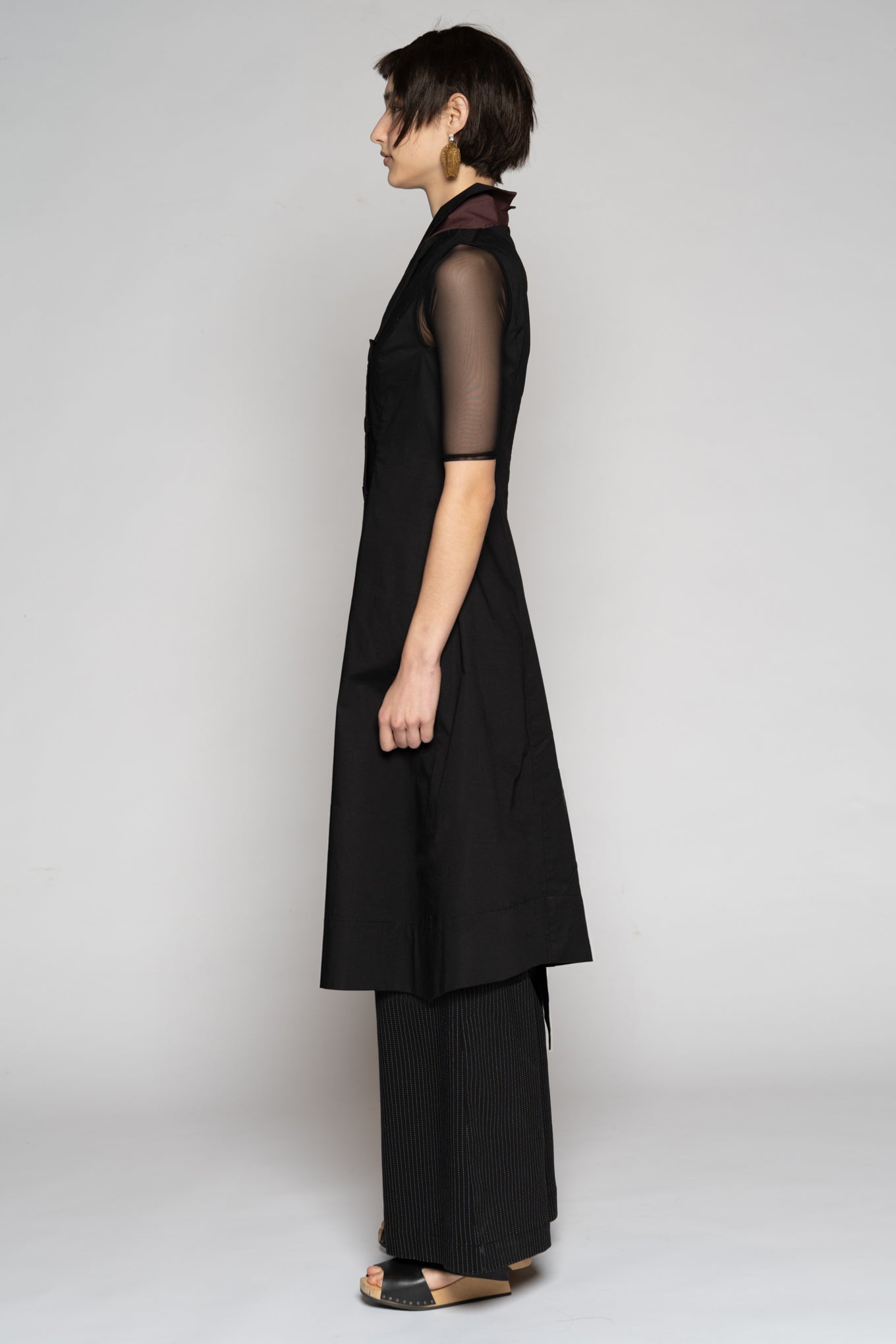 Overtone Dress Blk