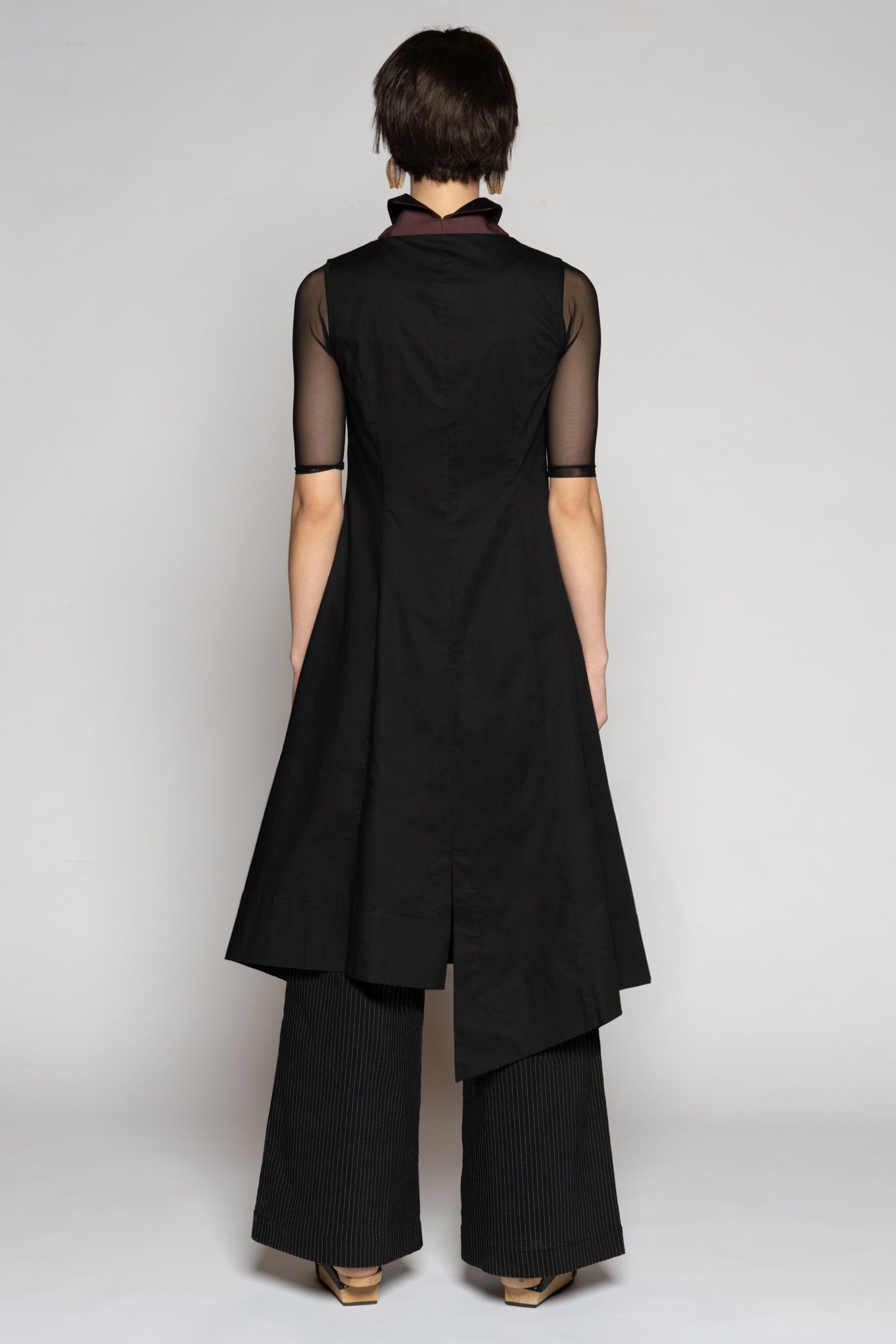 Overtone Dress Blk