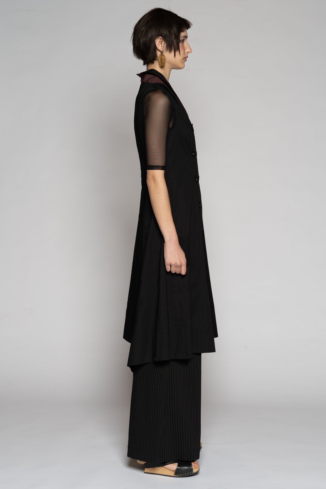 Overtone Dress Blk
