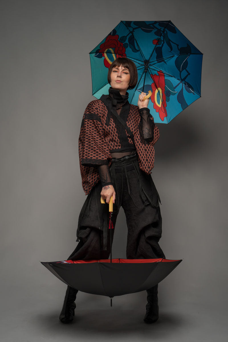 Tsubaki Umbrella Blue
