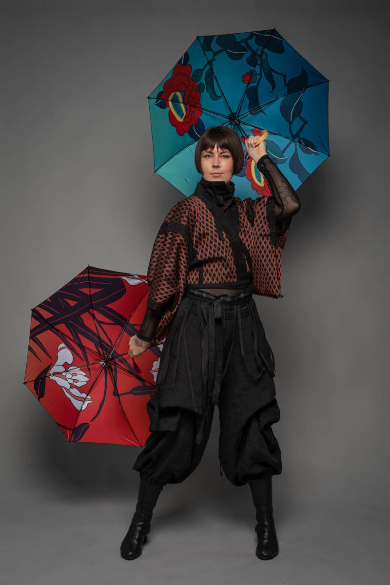 Tsubaki Umbrella Blue