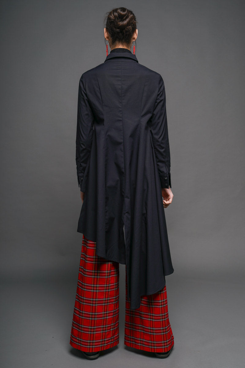 Gozen Long Shirt Blk