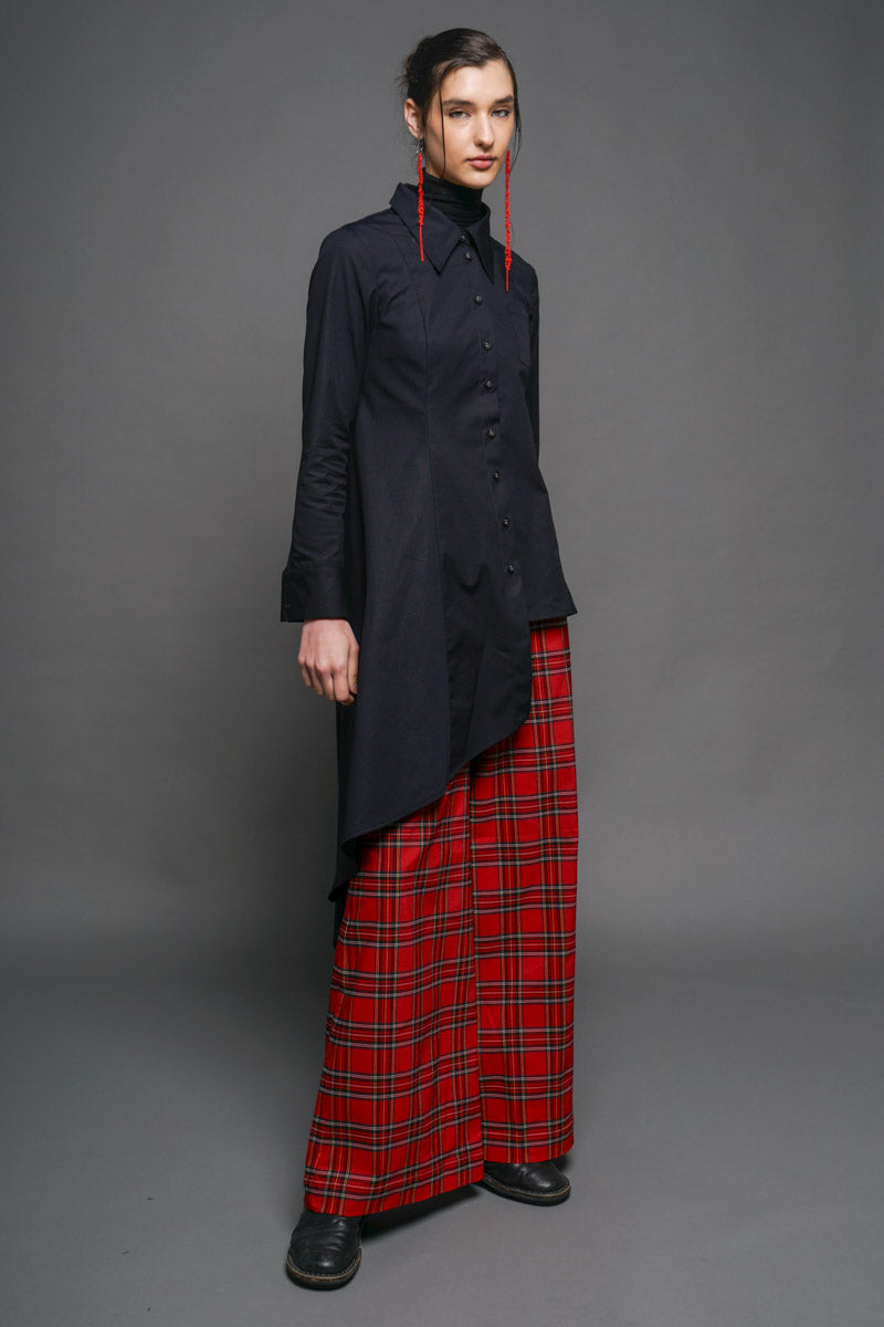 Gozen Long Shirt Blk