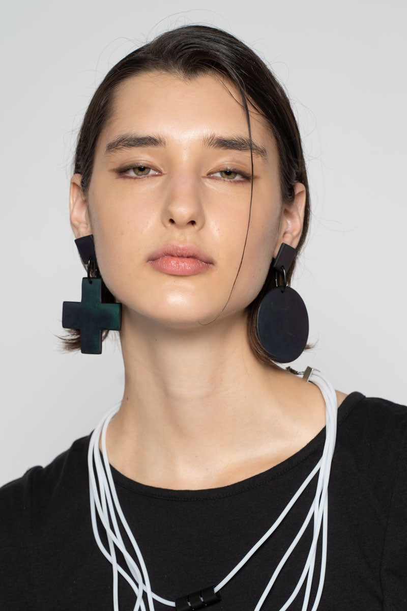XO Earrings Teal