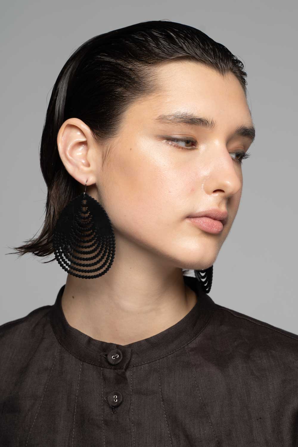 Nubia Earrings Blk