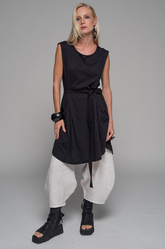 Tsuru Dress Blk