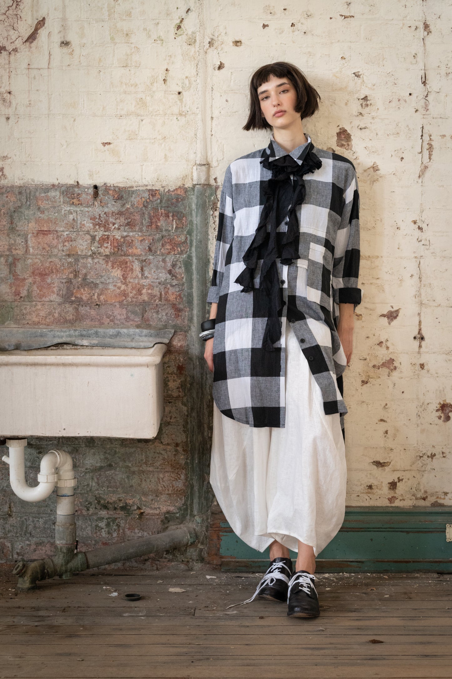 Oki Long Shirt Blk