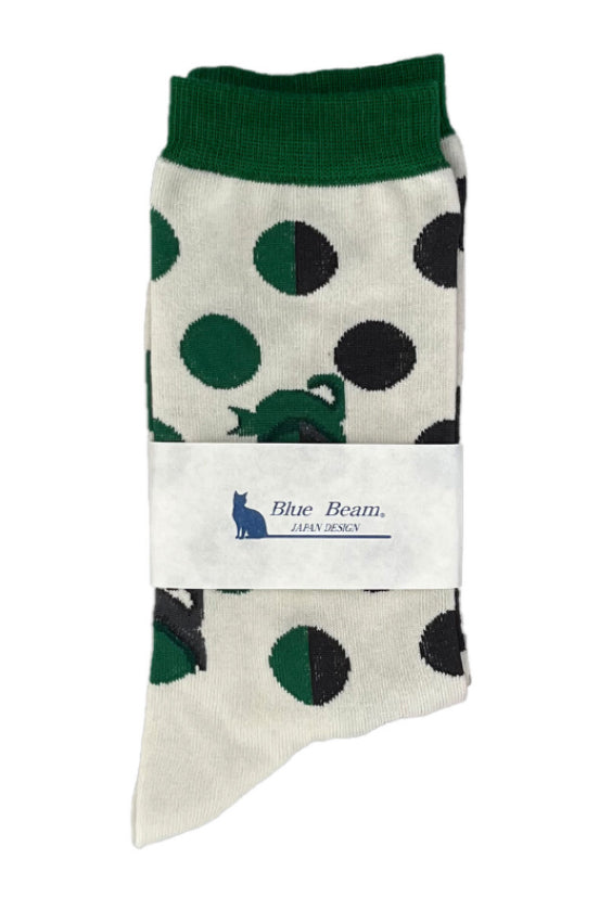 Dot Neko Socks Pine