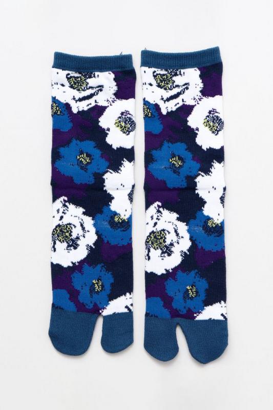 Tsubaki Tabi Socks Blue