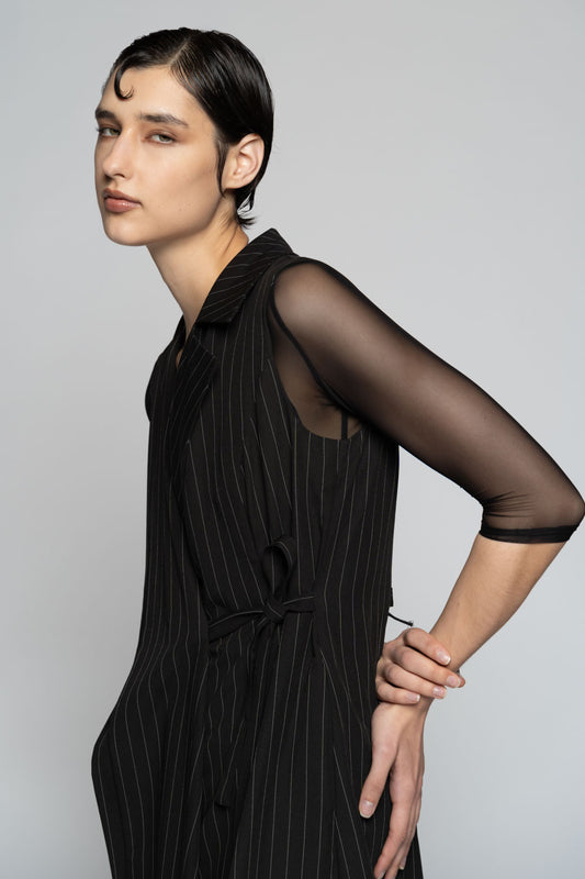 Bastion Mesh V Top Blk