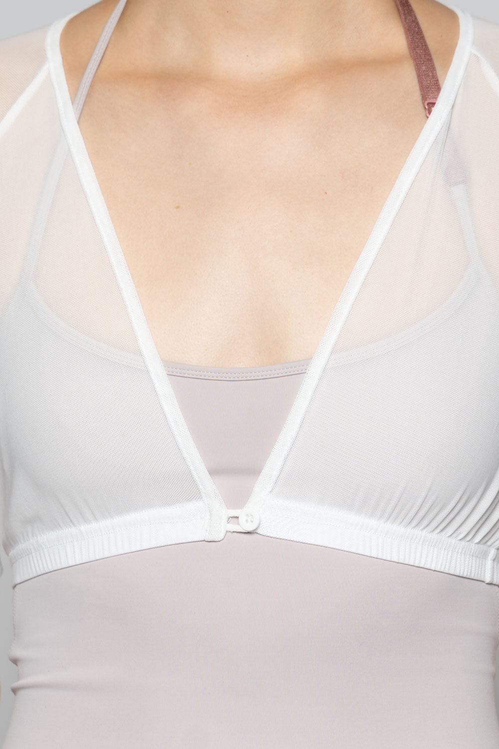 Bastion Mesh V Top Ivory