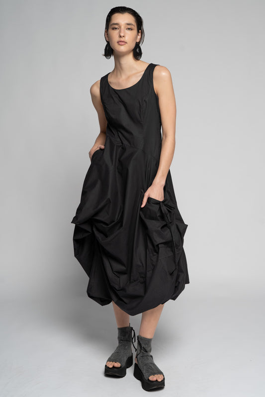 Fuwa Dress Blk