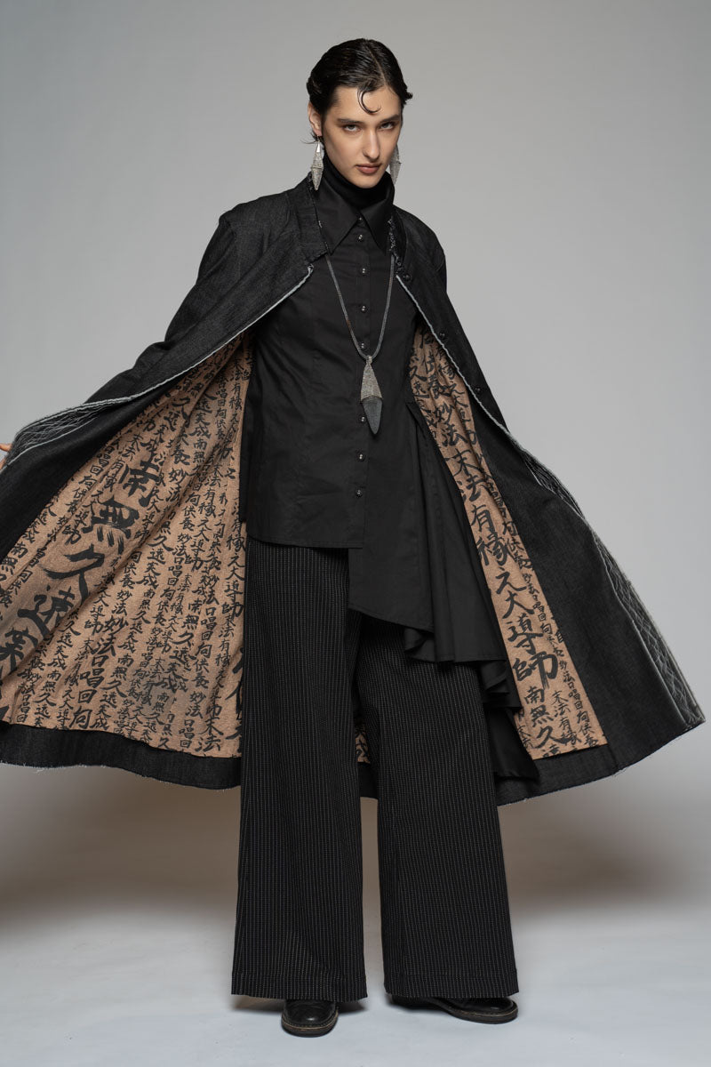 Onmitsu Coat Blk