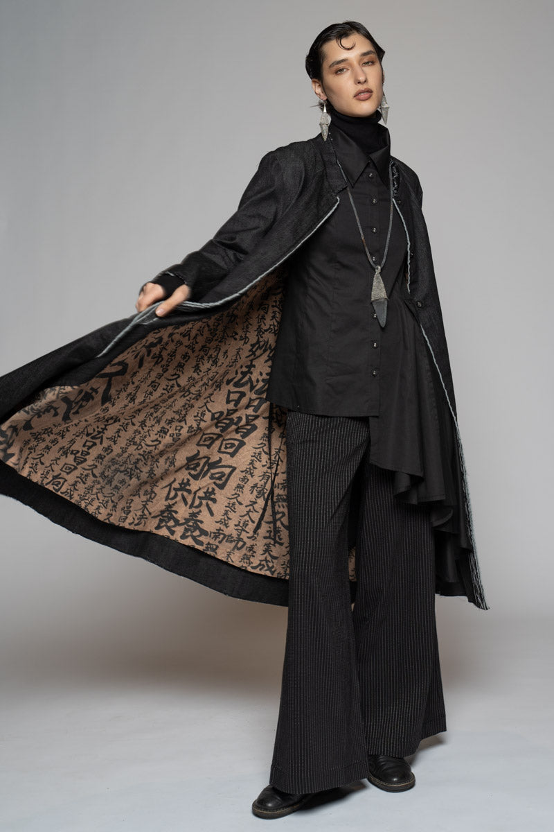 Onmitsu Coat Blk