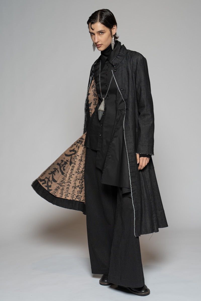 Onmitsu Coat Blk