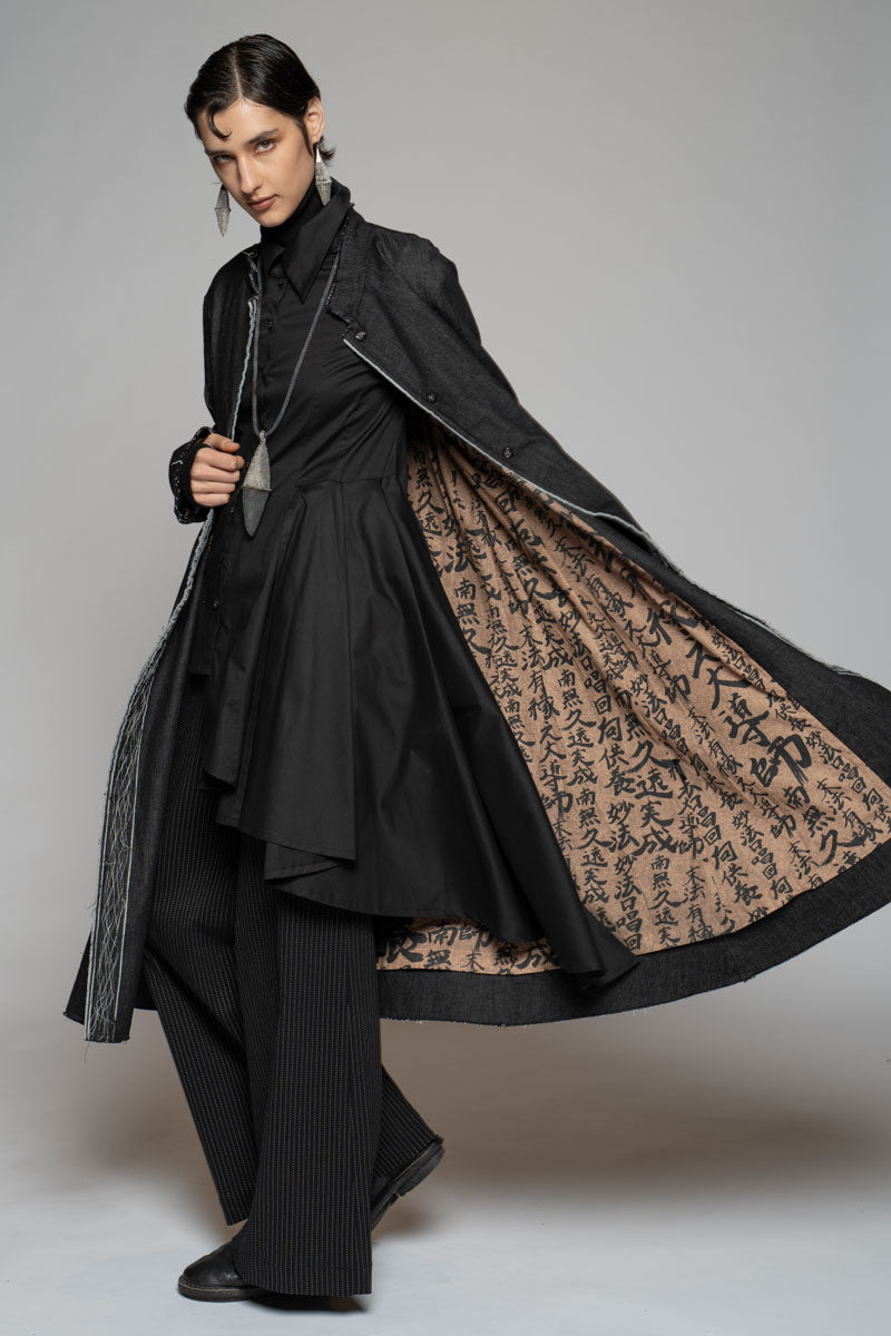 Onmitsu Coat Blk