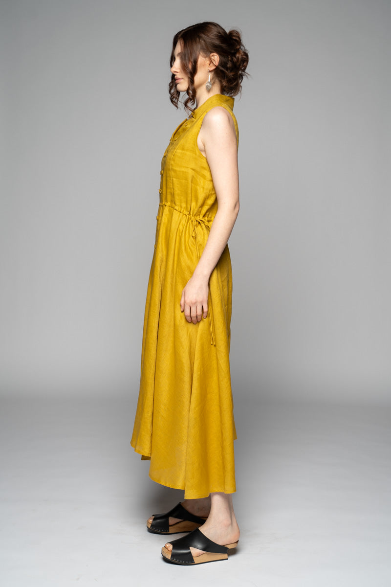 Asuka Dress Chartreuse