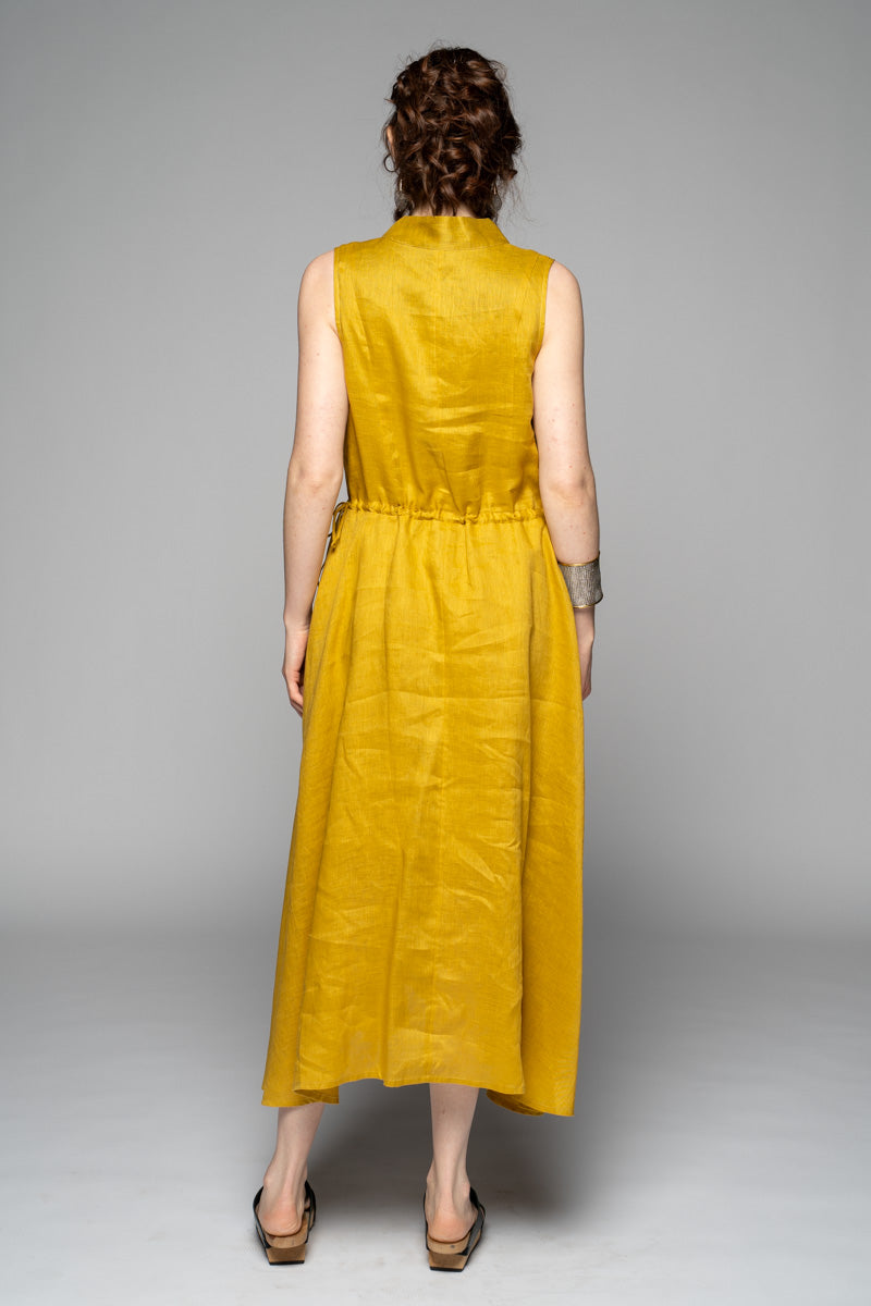 Asuka Dress Chartreuse