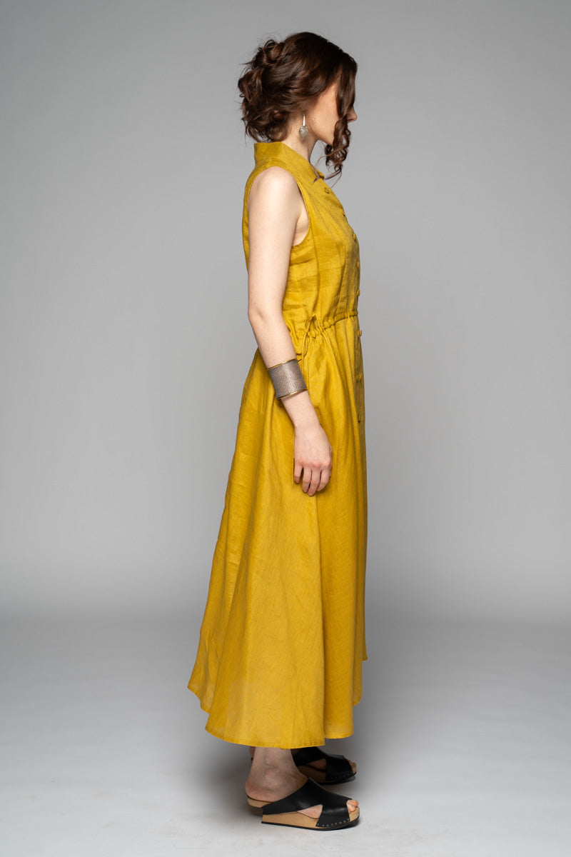 Asuka Dress Chartreuse