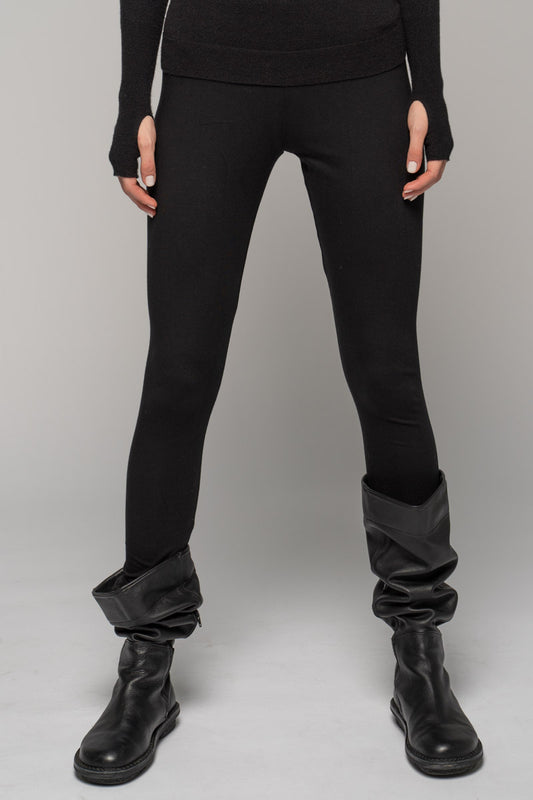 Patch Tights Black