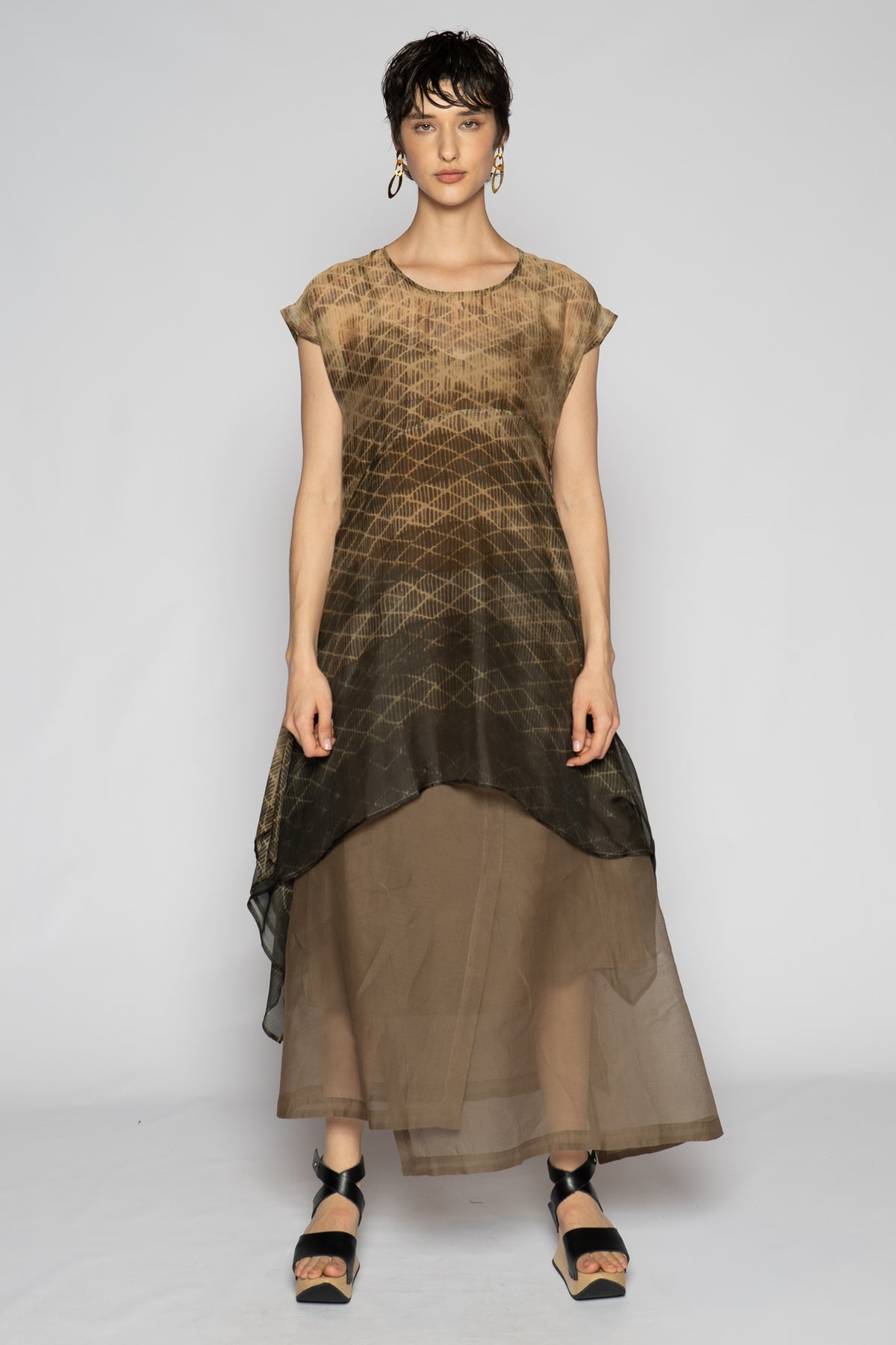Horizon Skirt Sepia