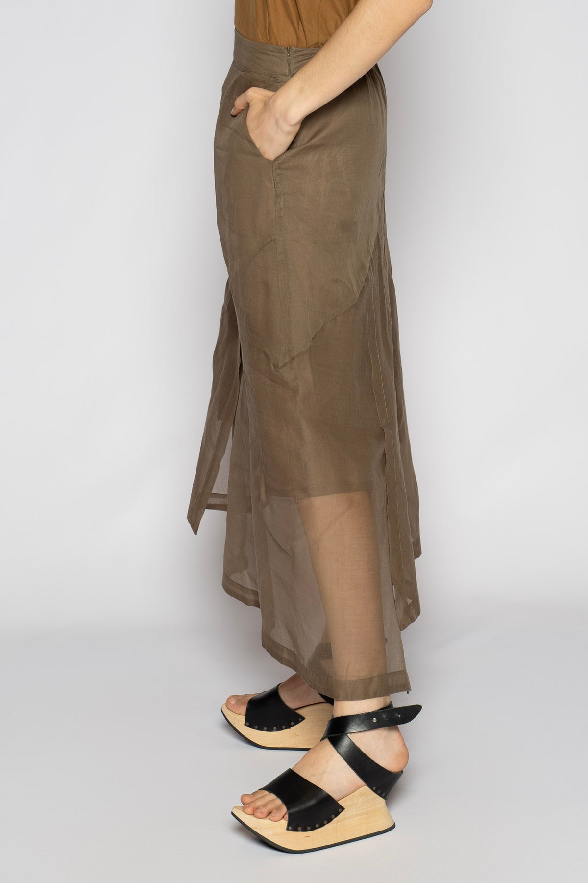 Horizon Skirt Sepia