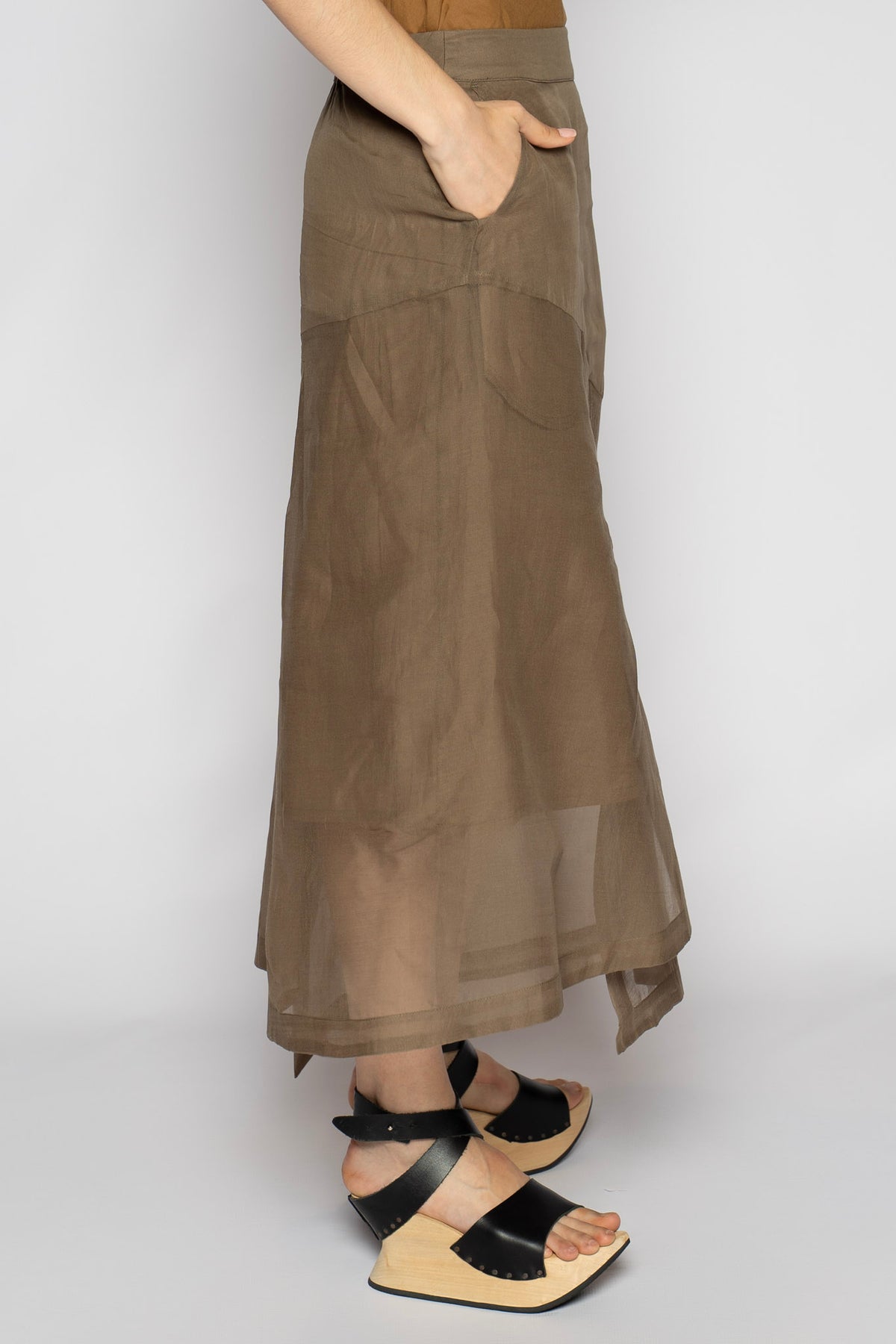 Horizon Skirt Sepia