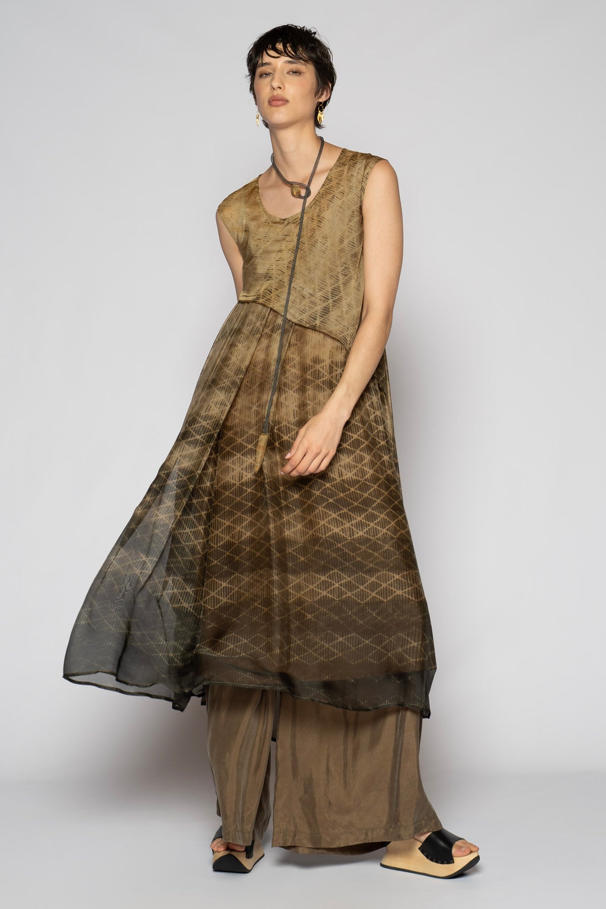 Nova Dress Sepia